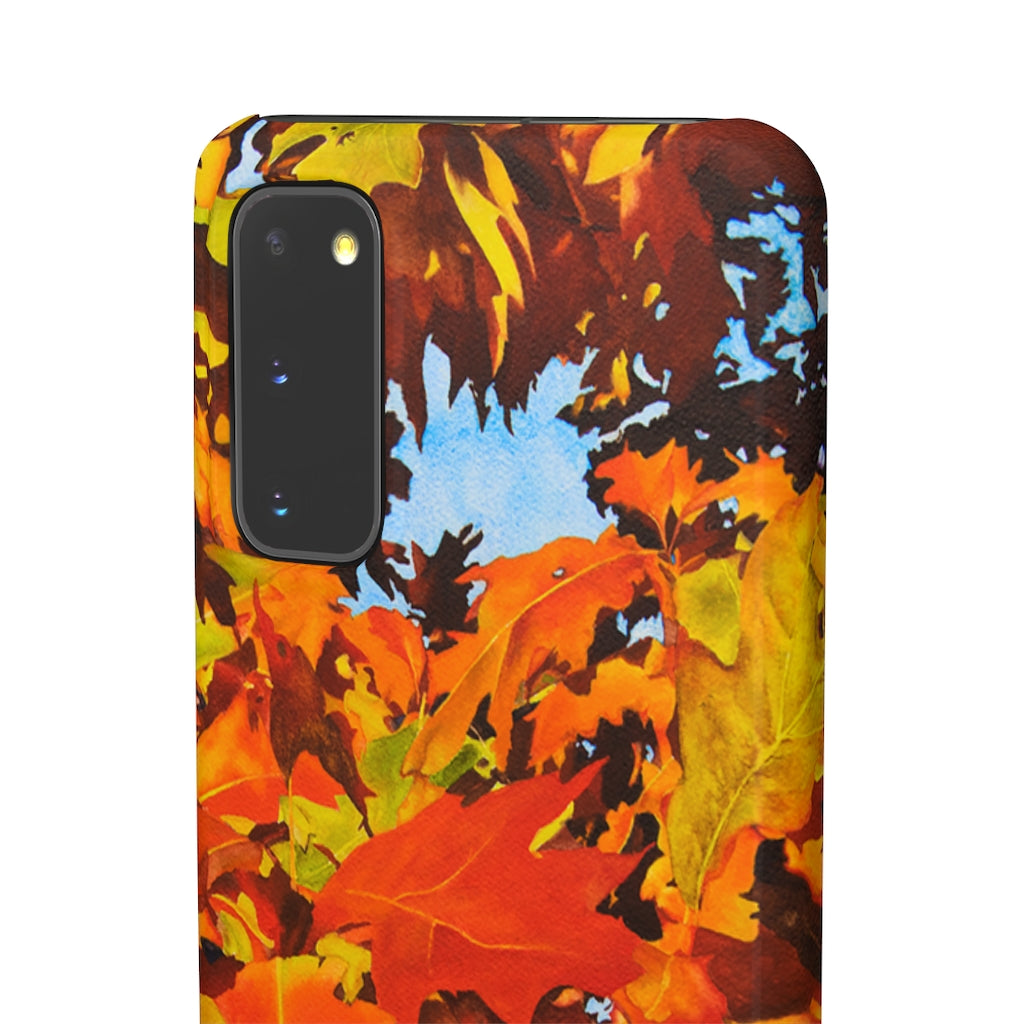 Burst Of Autumn - Snap Samsung Case