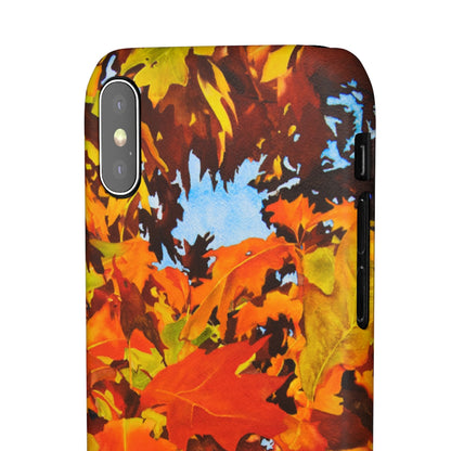 Burst Of Autumn - Snap iPhone Cases