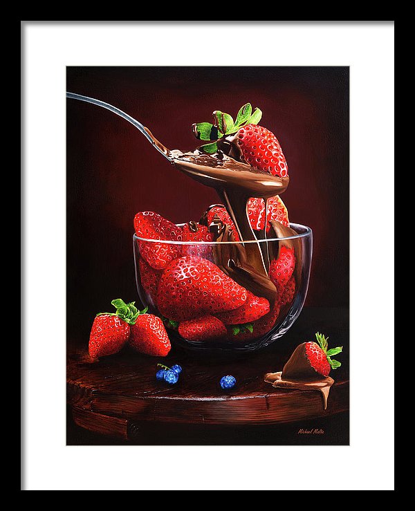 Indulge - Framed Print