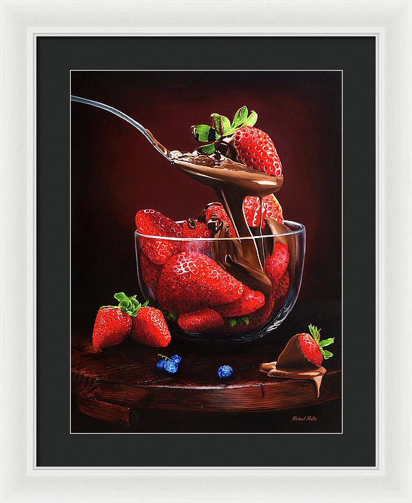 Indulge - Framed Print