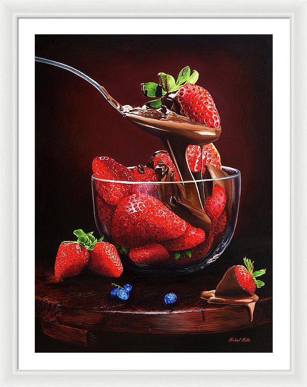 Indulge - Framed Print