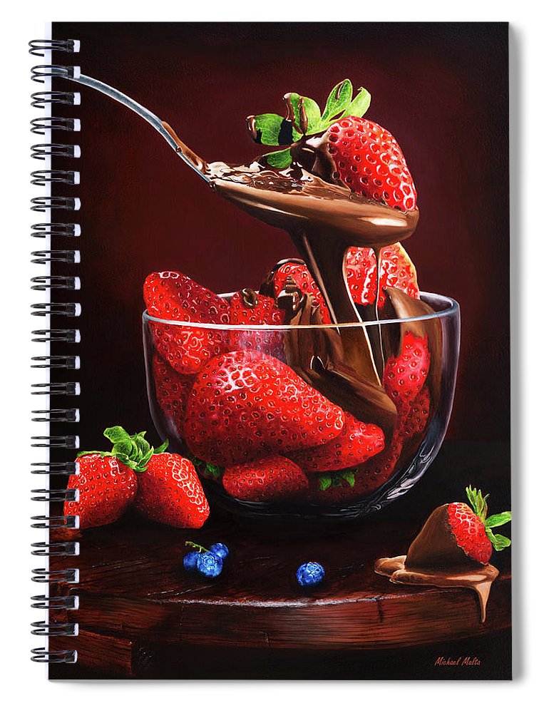 Indulge - Spiral Notebook