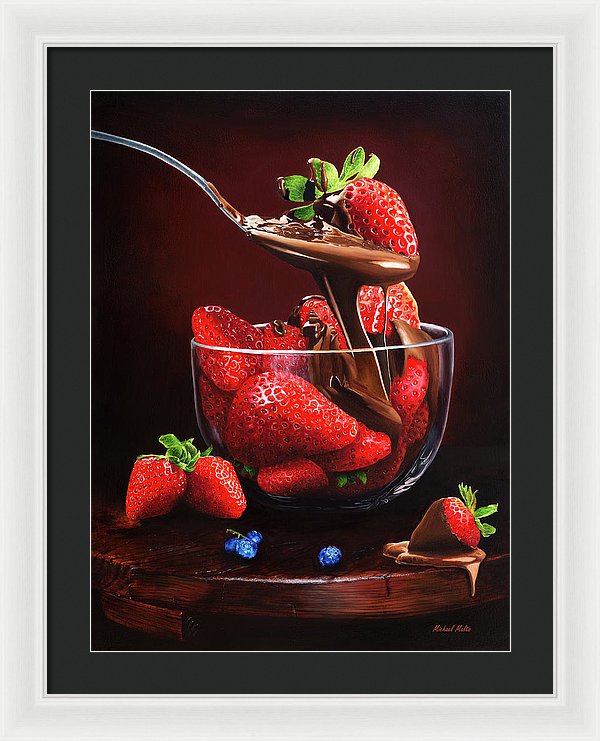 Indulge - Framed Print