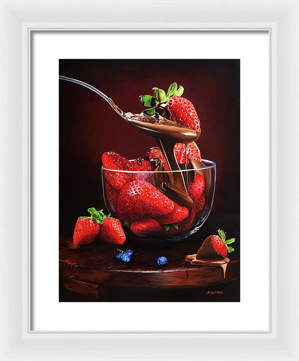 Indulge - Framed Print