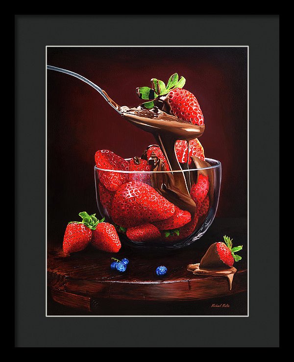 Indulge - Framed Print