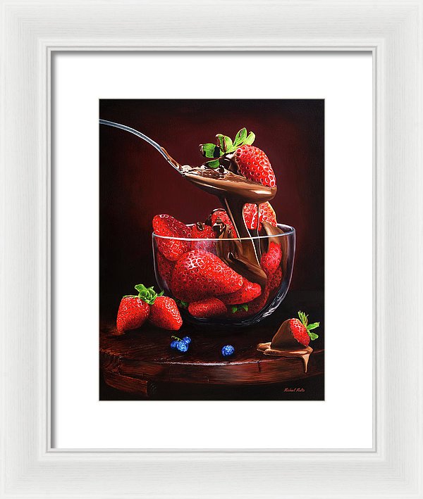 Indulge - Framed Print