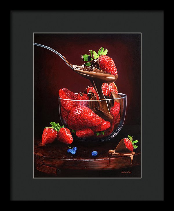 Indulge - Framed Print