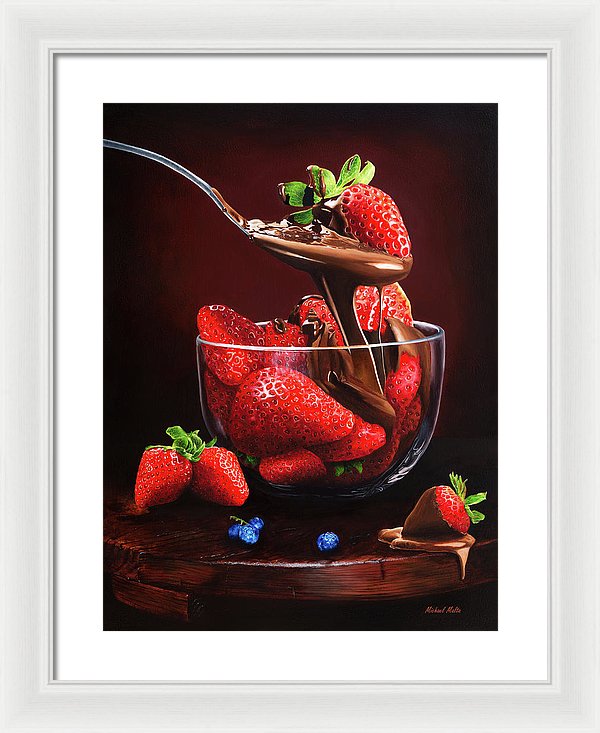 Indulge - Framed Print