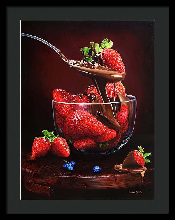 Indulge - Framed Print