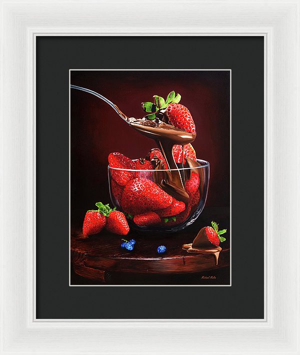 Indulge - Framed Print