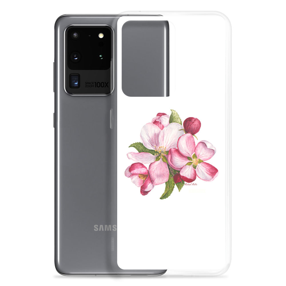 Apple Blossoms - Flexible Samsung Case