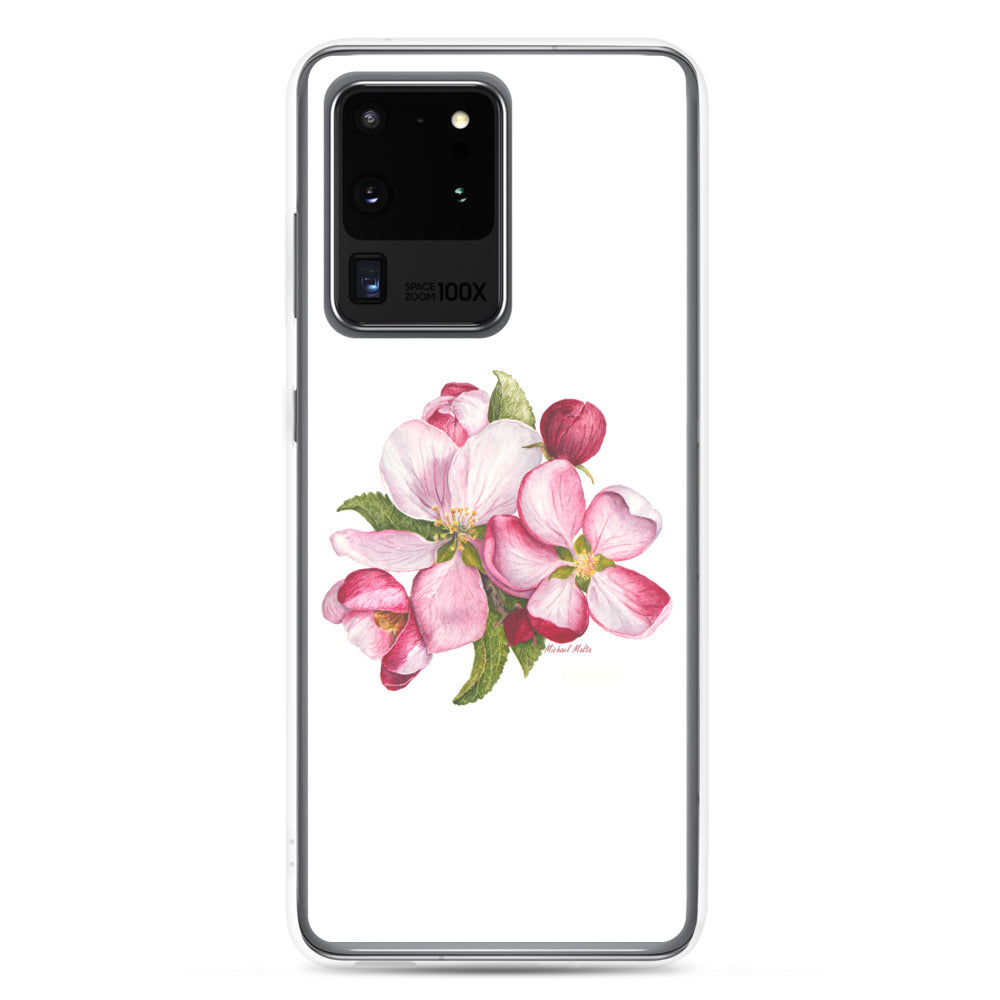 Apple Blossoms - Flexible Samsung Case