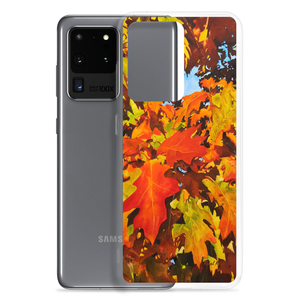 Burst Of Autumn - Flexible Samsung Case