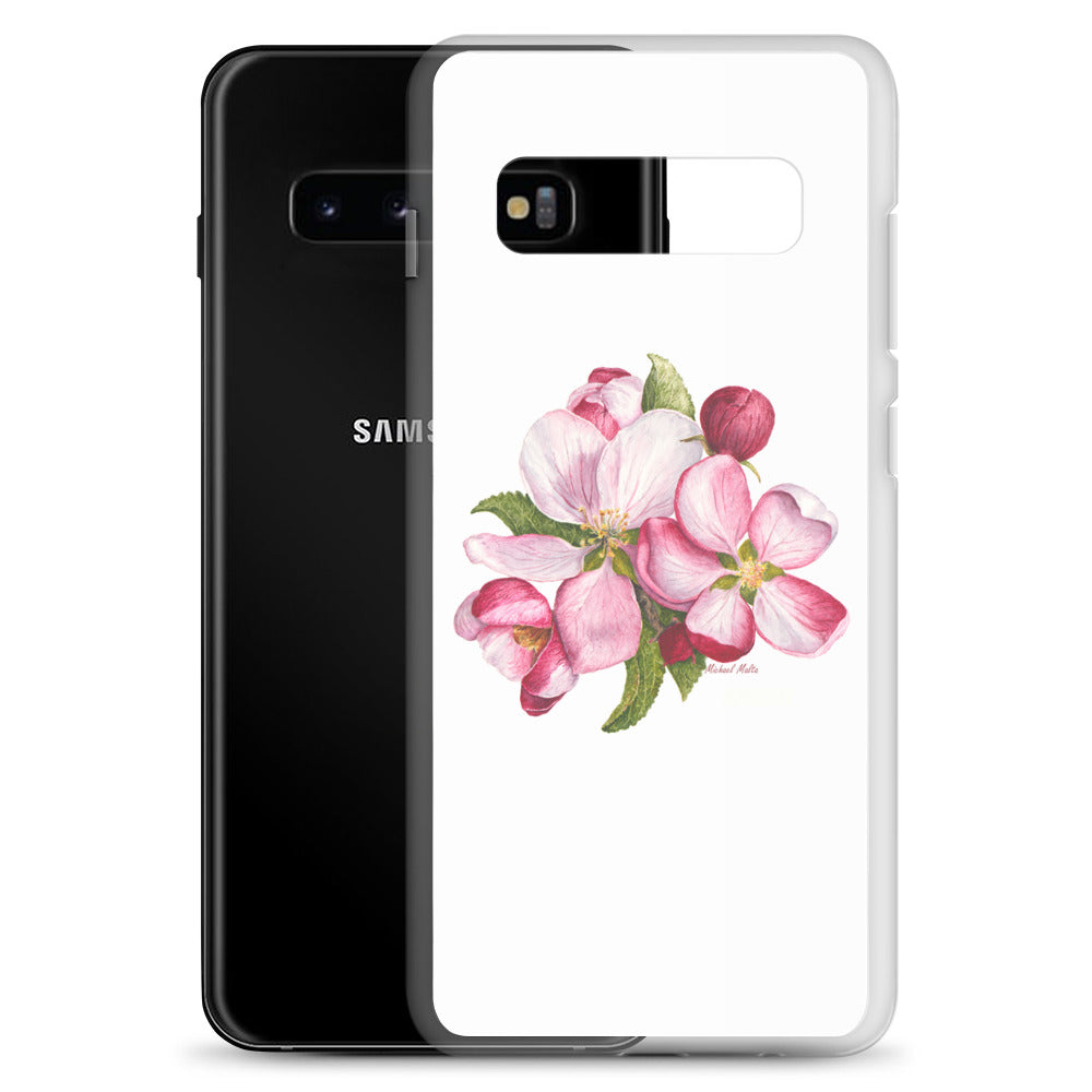 Apple Blossoms - Flexible Samsung Case