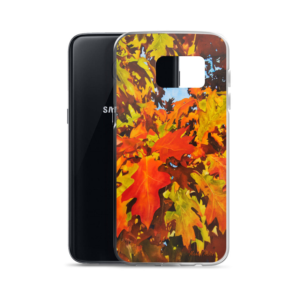 Burst Of Autumn - Flexible Samsung Case