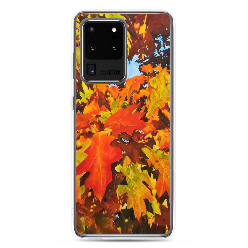 Burst Of Autumn - Flexible Samsung Case