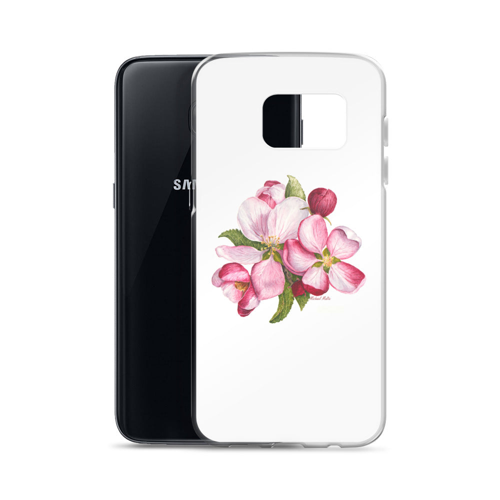 Apple Blossoms - Flexible Samsung Case