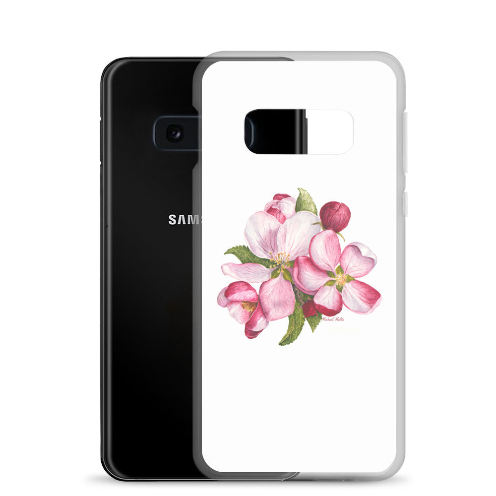 Apple Blossoms - Flexible Samsung Case