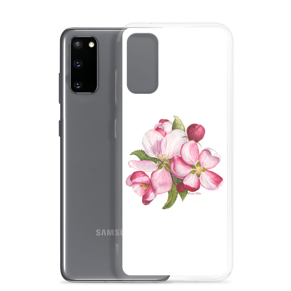 Apple Blossoms - Flexible Samsung Case