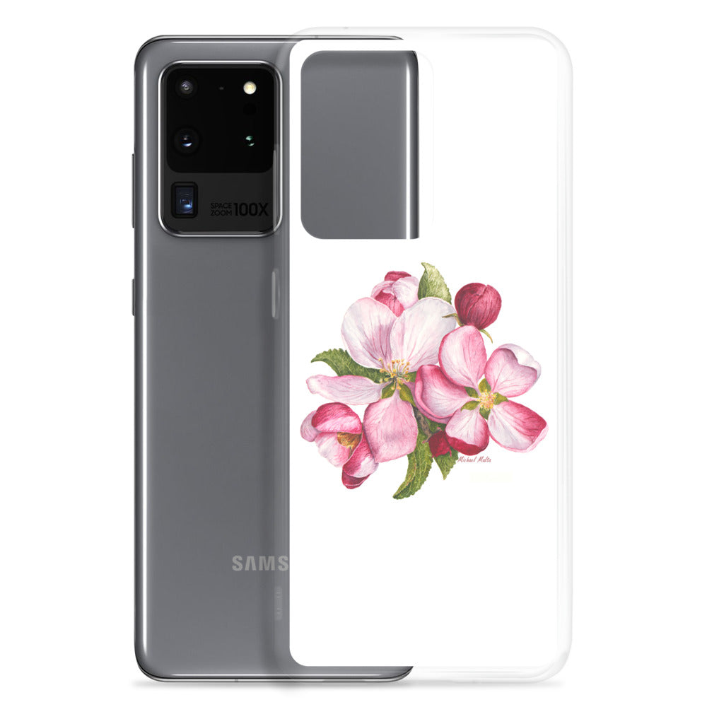 Apple Blossoms - Flexible Samsung Case