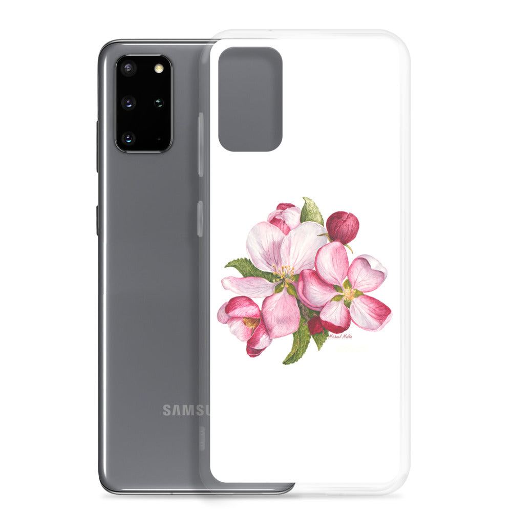 Apple Blossoms - Flexible Samsung Case