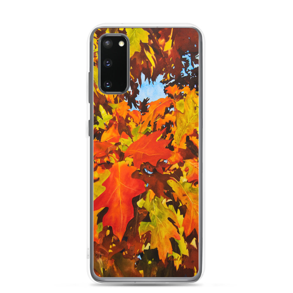 Burst Of Autumn - Flexible Samsung Case