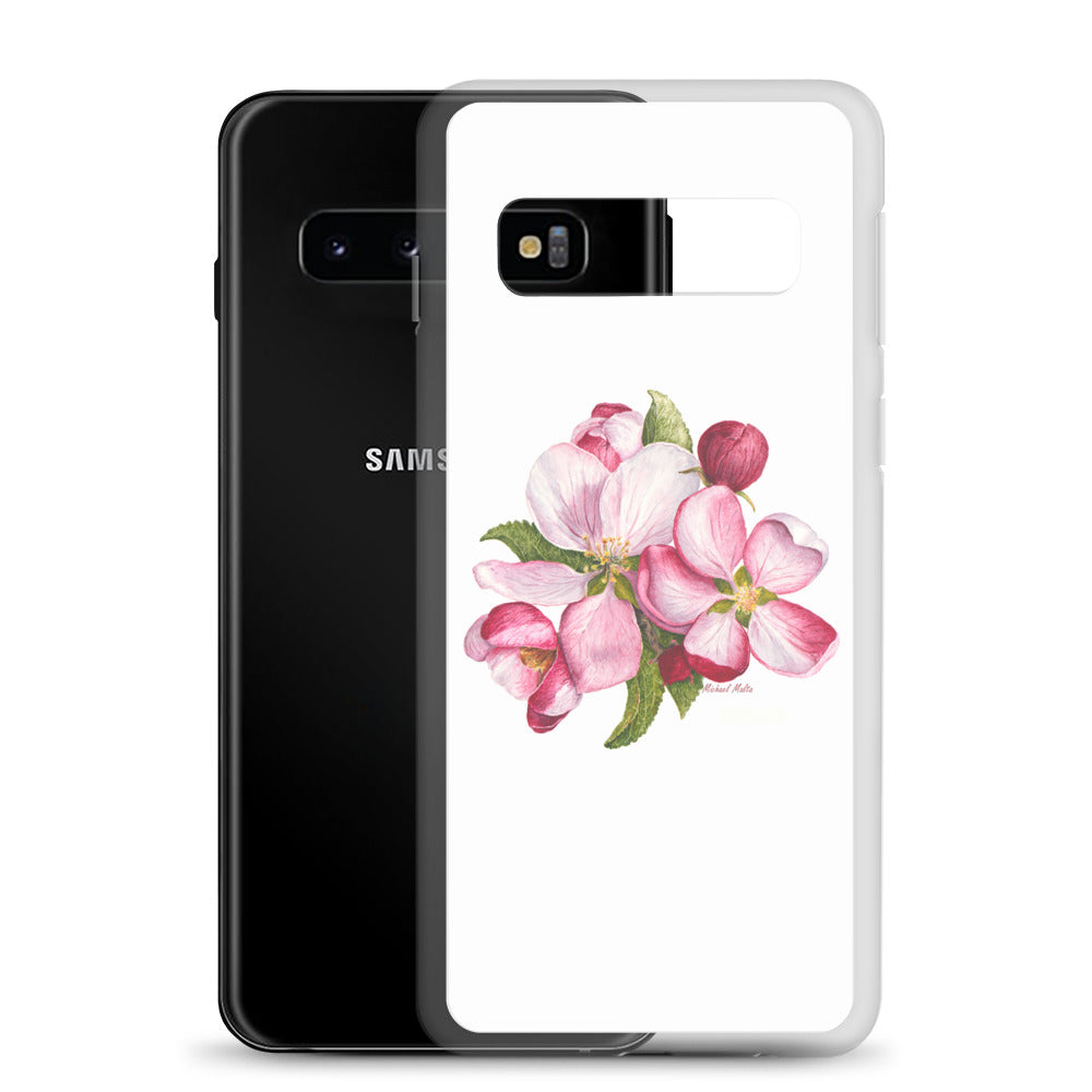 Apple Blossoms - Flexible Samsung Case