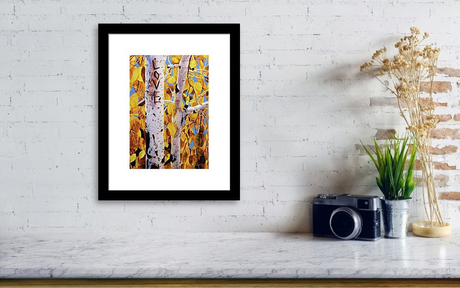 Quaking Aspens - Framed Print