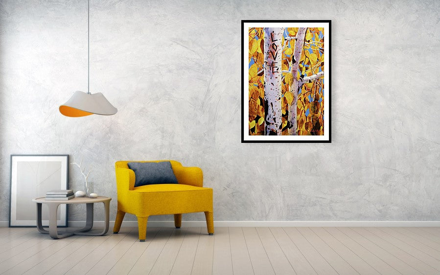 Quaking Aspens - Framed Print