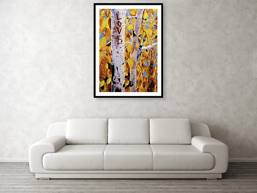 Quaking Aspens - Framed Print