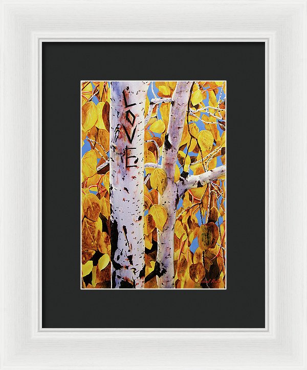 Quaking Aspens - Framed Print