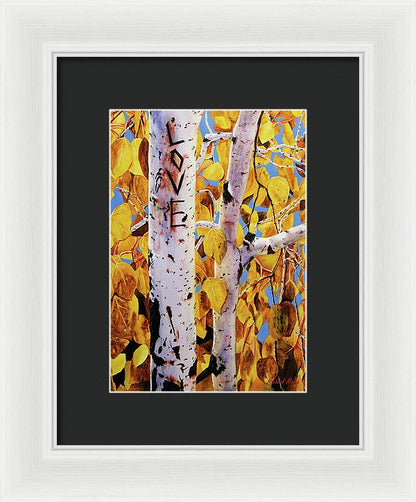 Quaking Aspens - Framed Print