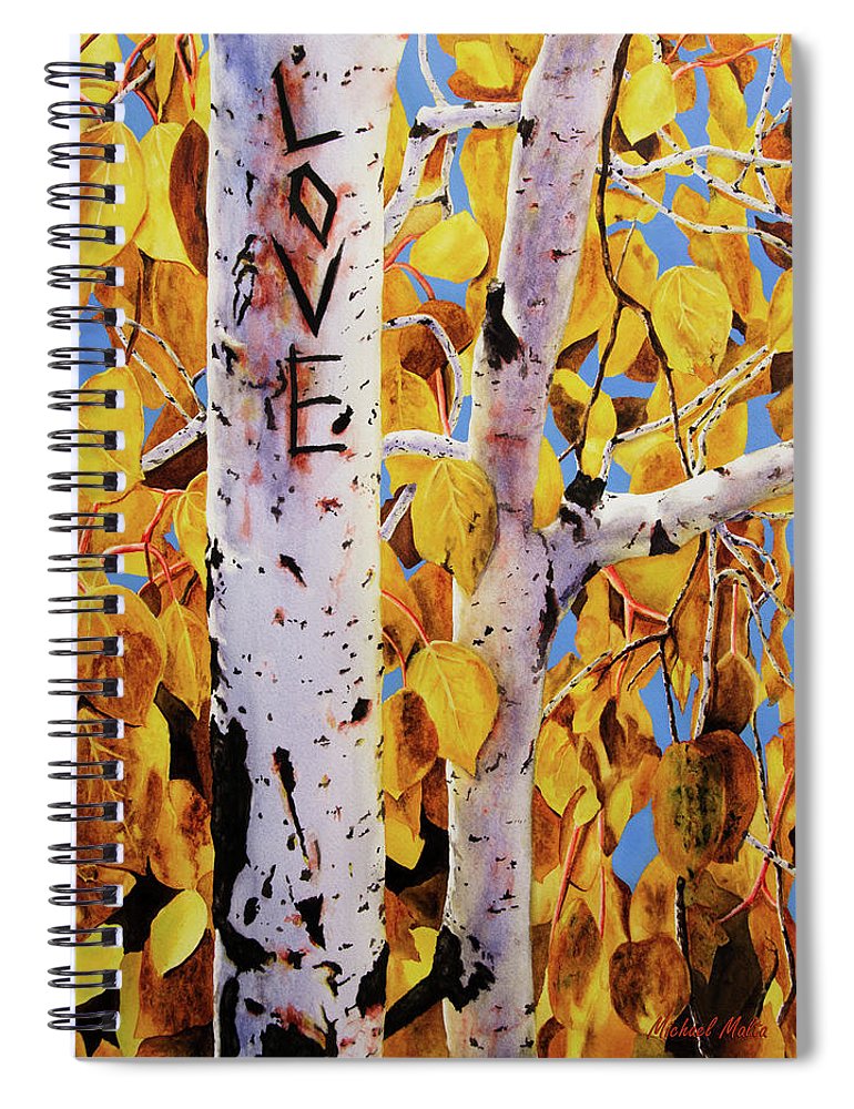 Quaking Aspens - Spiral Notebook