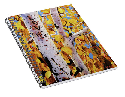 Quaking Aspens - Spiral Notebook