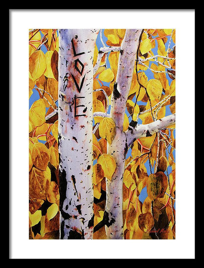 Quaking Aspens - Framed Print