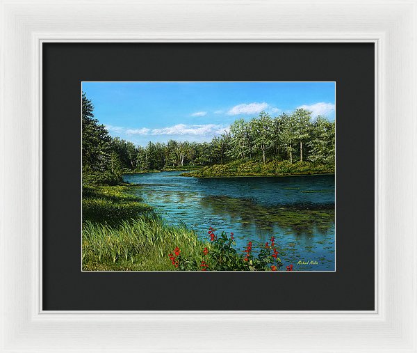 River View - Framed Print