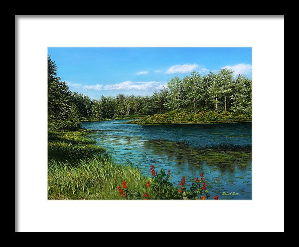 River View - Framed Print