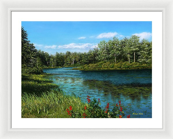 River View - Framed Print