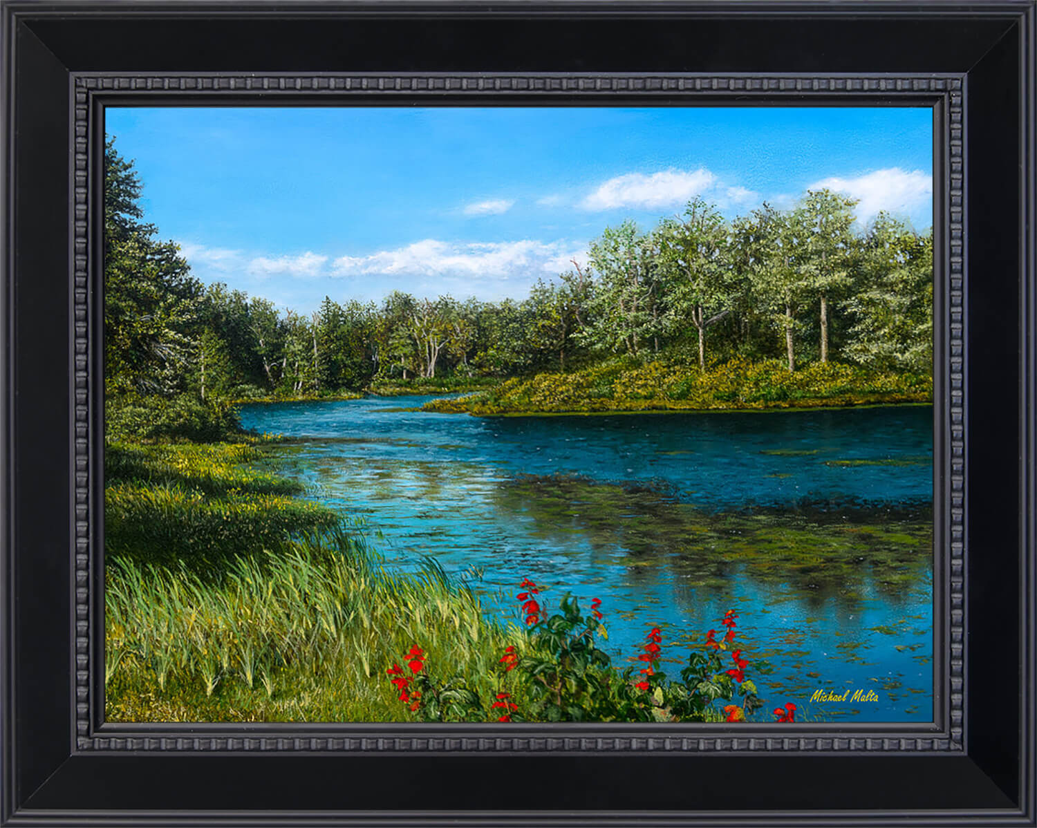 River View - Studio Framed Print