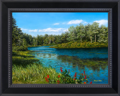 River View - Studio Framed Print