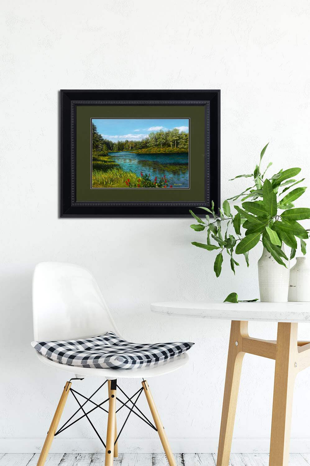 River View - Studio Framed Print