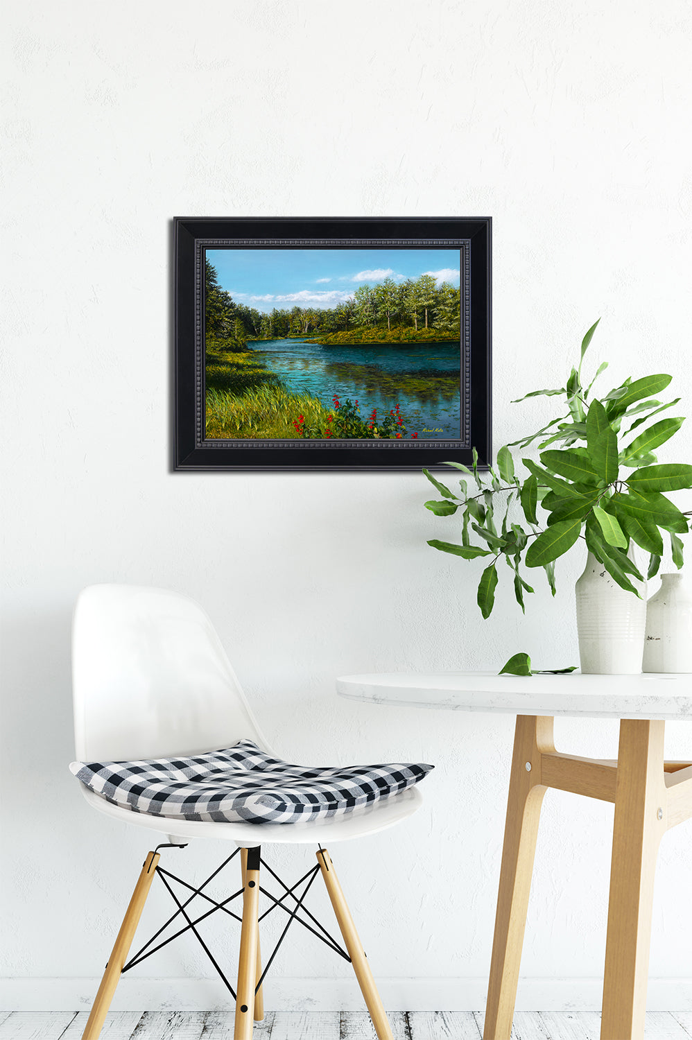 River View - Studio Canvas Print
