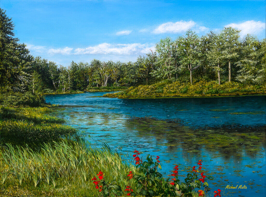 River View - Studio Canvas Print