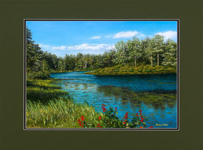 River View - Studio Framed Print