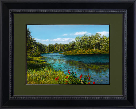 River View - Studio Framed Print