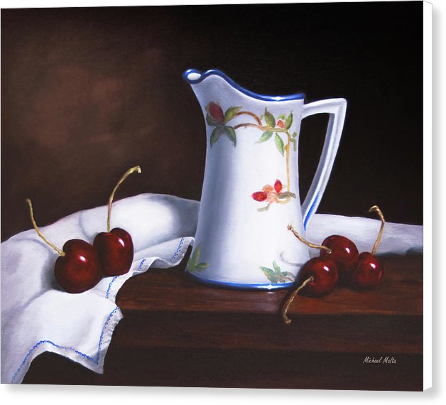 Simply Cherries - Canvas Print