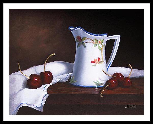 Simply Cherries - Framed Print