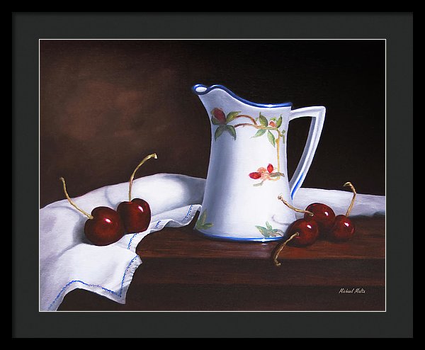 Simply Cherries - Framed Print