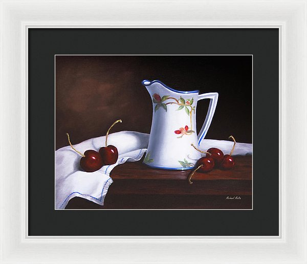 Simply Cherries - Framed Print