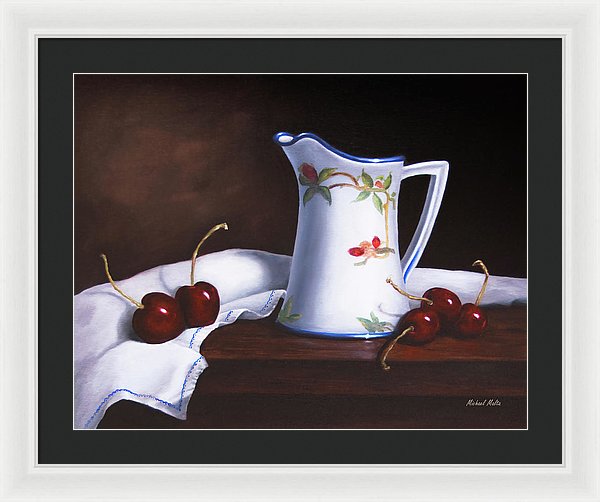 Simply Cherries - Framed Print